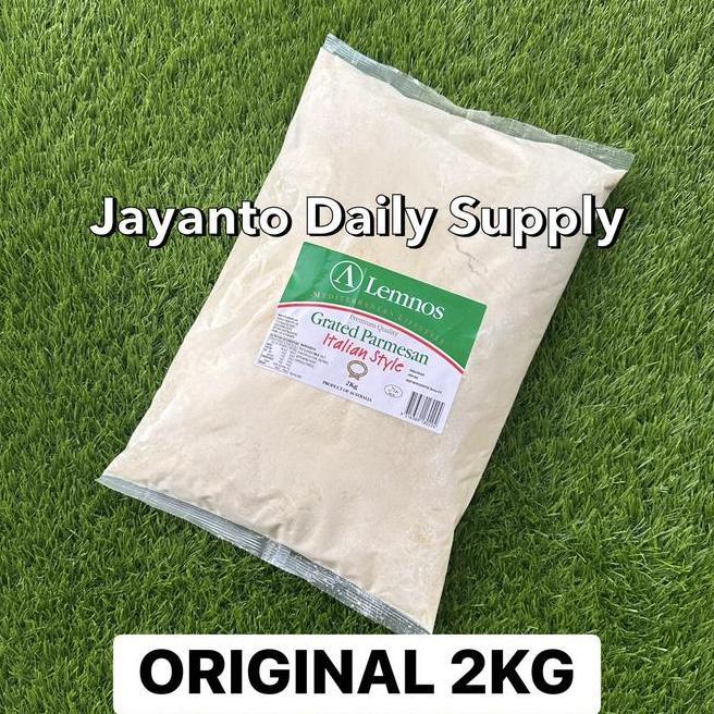 Keju Parmesan Bubuk Lemnos 2Kg Grated Parmesan Cheese Australia Halal