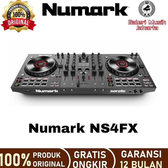 TERLARIS Numark NS4FX Deck Dj Controller