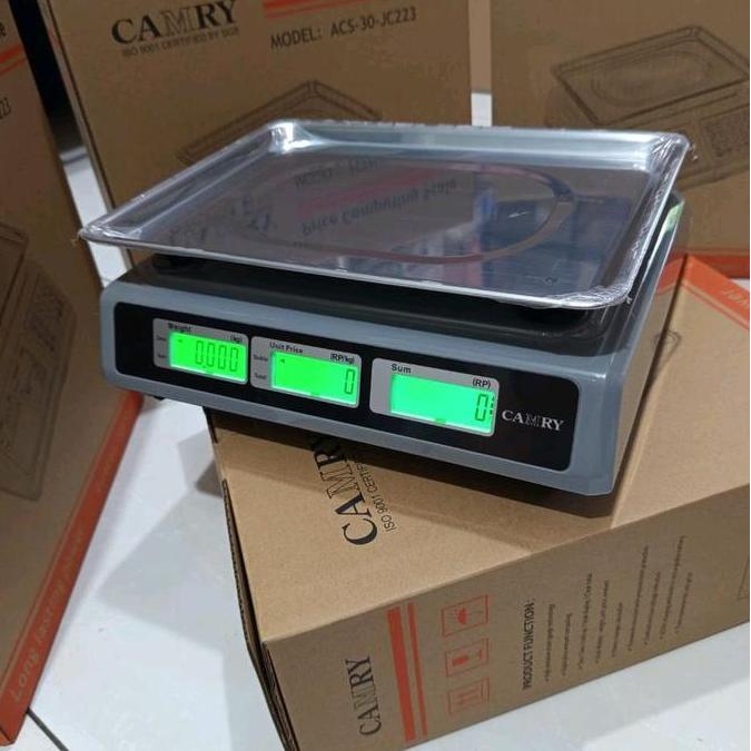 Hazz- Timbangan Laundry Digital 30Kg Camry / Timbangan Camry Digital 30 Kg / Timbangan Buah,Ikan,Dag