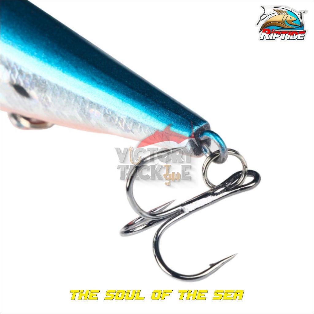 Umpan Pancing Lure Minnow Riptide Viking Floating Action Panjang 12 Cm Berat 17 Gr