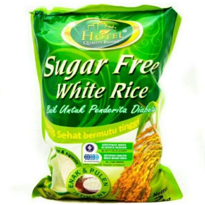 Beras Sugar free HOTEL 2kg (sugar free white rice)