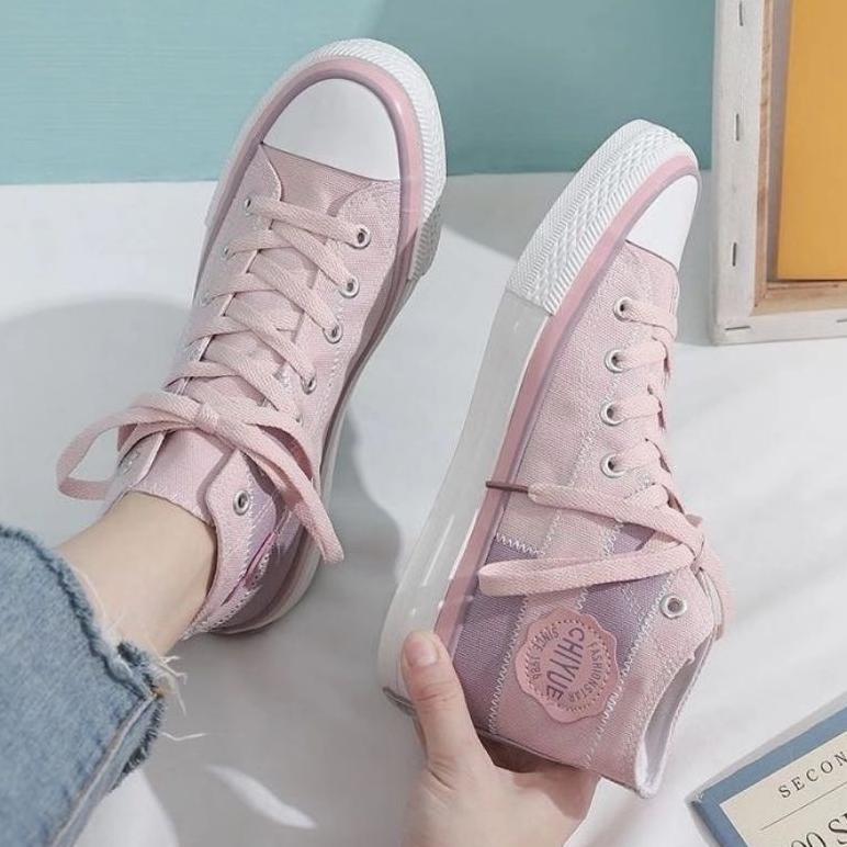Discount SEPATU SNEAKERS KANVAS WANITA KOREA IMPORT 100%