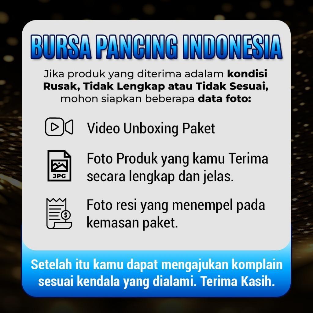 Joran Tegek Paradise Ii Gratis 3 Hadiah Coating Carbon Handle Anti Slip Kuat