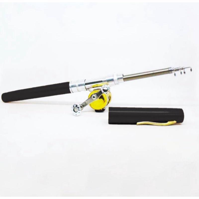 Joran Pena/1 Set Joran Mini Dan Rell/Mini Pen Fishing
