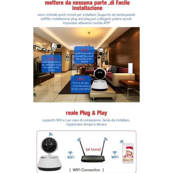 Agent- Ip Camera Wifi Cctv V380 Smart Wifi Kamera Wireless Ip Kamera