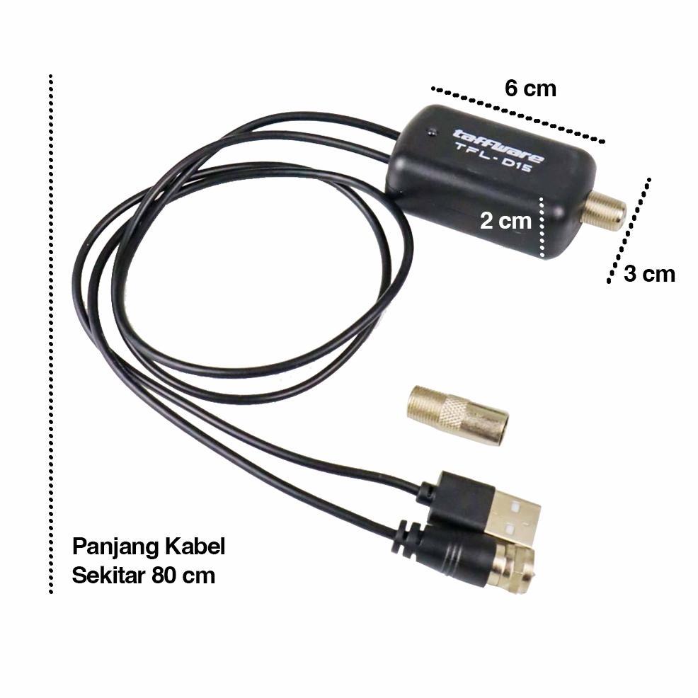 HOT SALE Taffware Penguat Sinyal Antena TV Digital Amplifier Booster DVB-T2 / Booster Penguat Sinyal