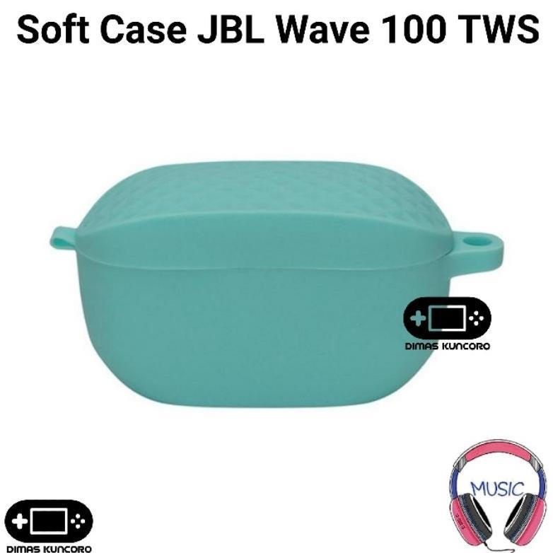 TERBARU Soft Case JBL Wave 100 TWS silicone silicon casing 100TWS shell silikon