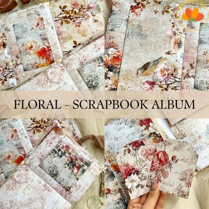 Scrapbook Album custom kartu ucapan album foto kado anniversary ulangtahun graduation