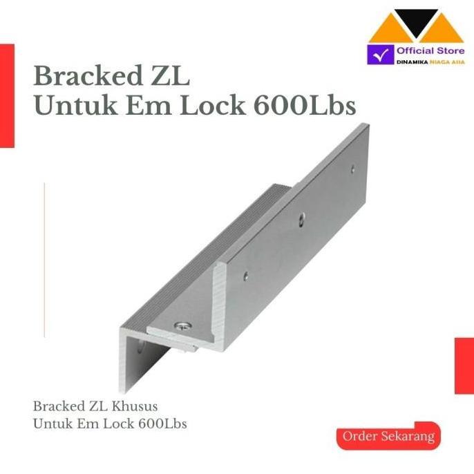 Bracket ZL Electro Magnetic Lock 600 Lbs Bracket EM Lock 600 Lbs