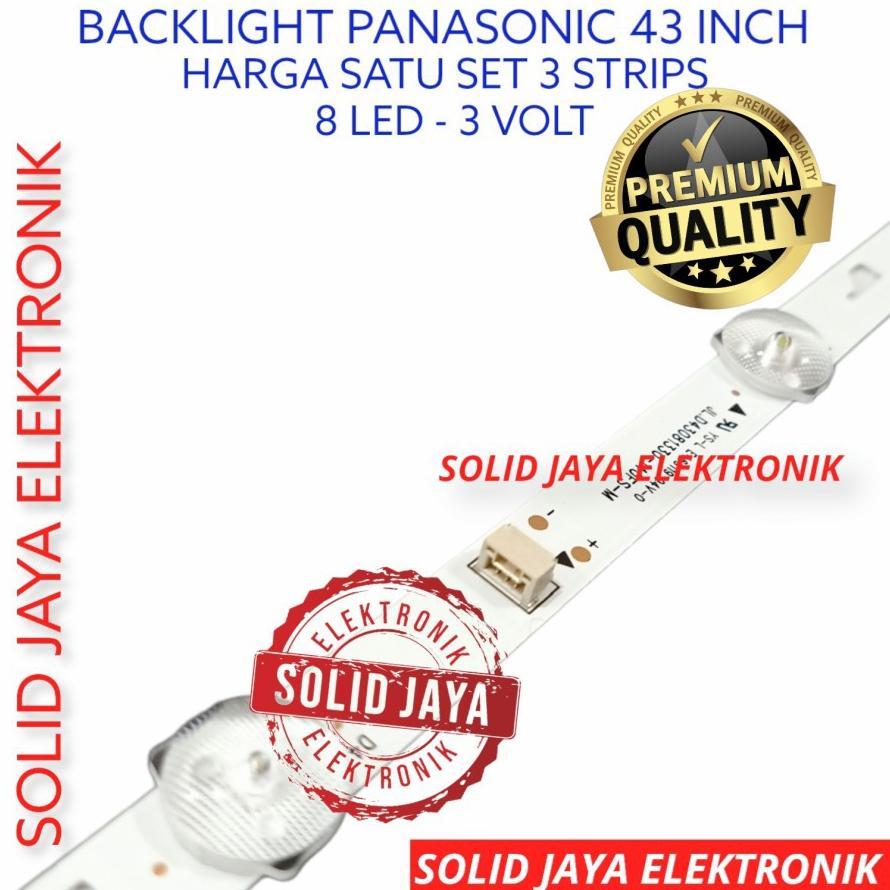 TERBARU BACKLIGHT TV LED PANASONIC 43 INC TH 43E302 43C302 43D306 43E306 43E302G 43C302G 43D306G 43E