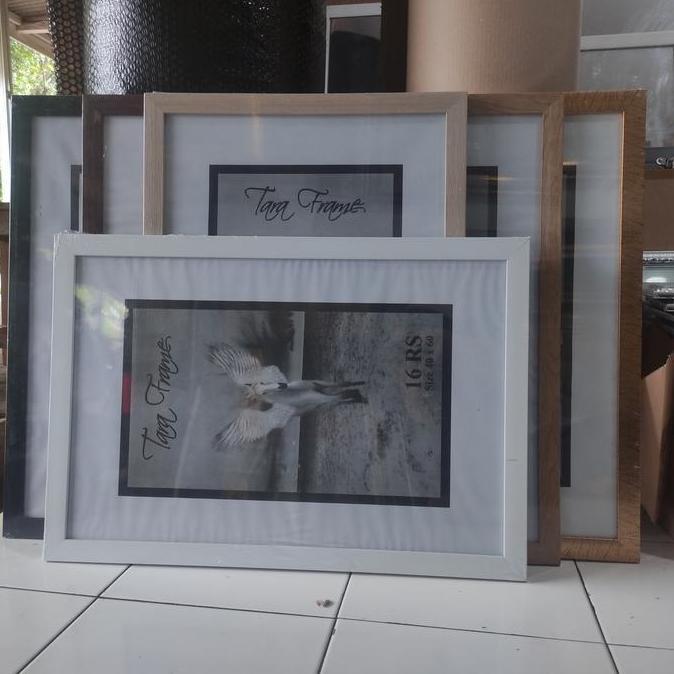 bingkai foto/pigura foto/frame foto minimalis 40x60