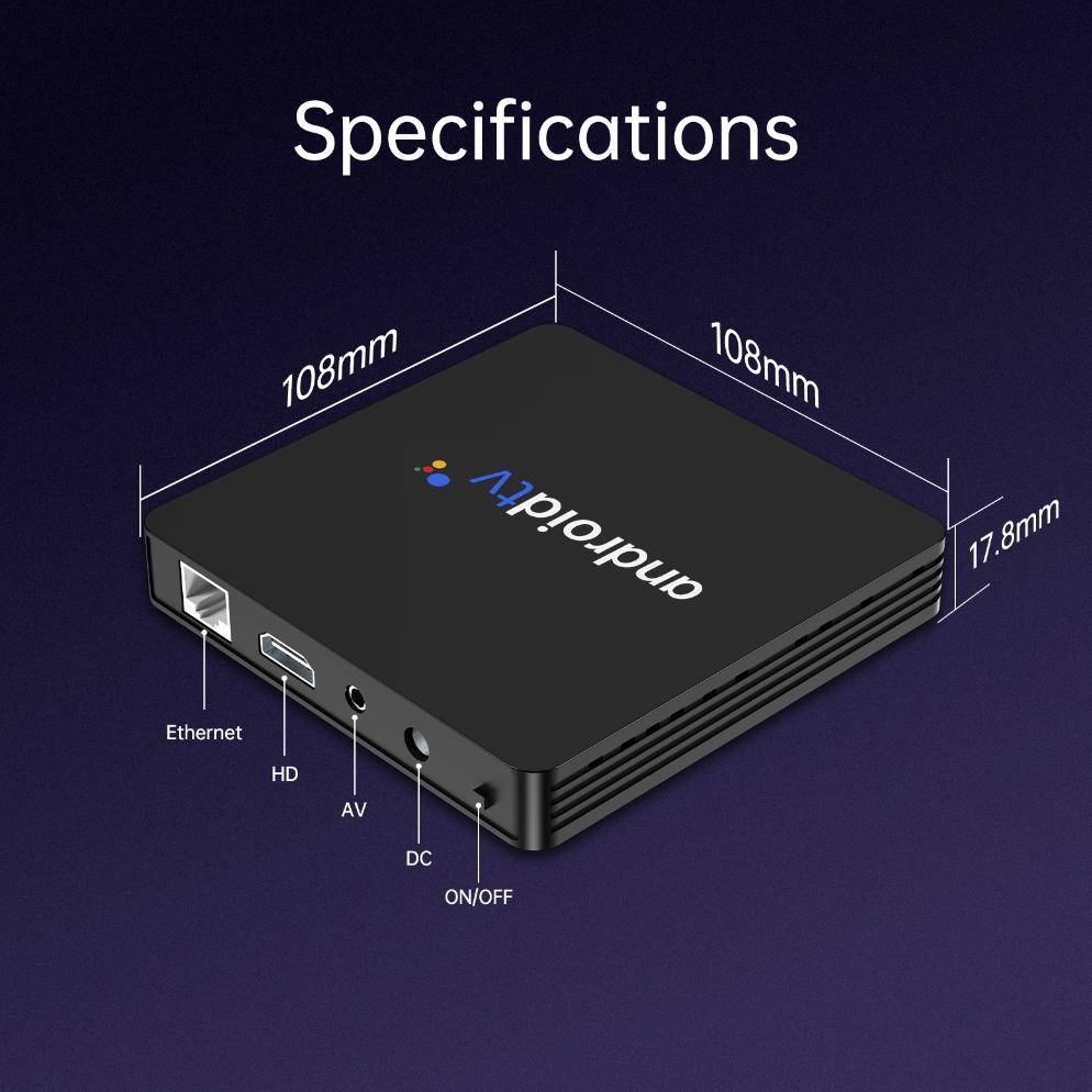 PROMO TERBARU Tripsky Android Tv Box Smart tv box android 14 OS Ram 4GB Rom 32GB 4K HD Stb Box Tv Di