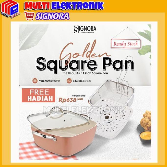 Golden Square Pan Signora Multifuntion / Golden Square Panci Signora