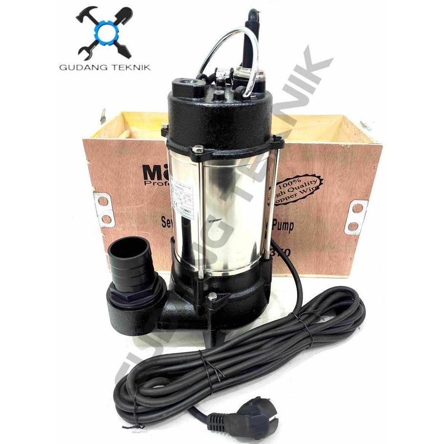 BAJANTEKNO Pompa Air Celub Kotor Bersih 2" GNW370 MOLLAR / Pompa Air Celup Cutter