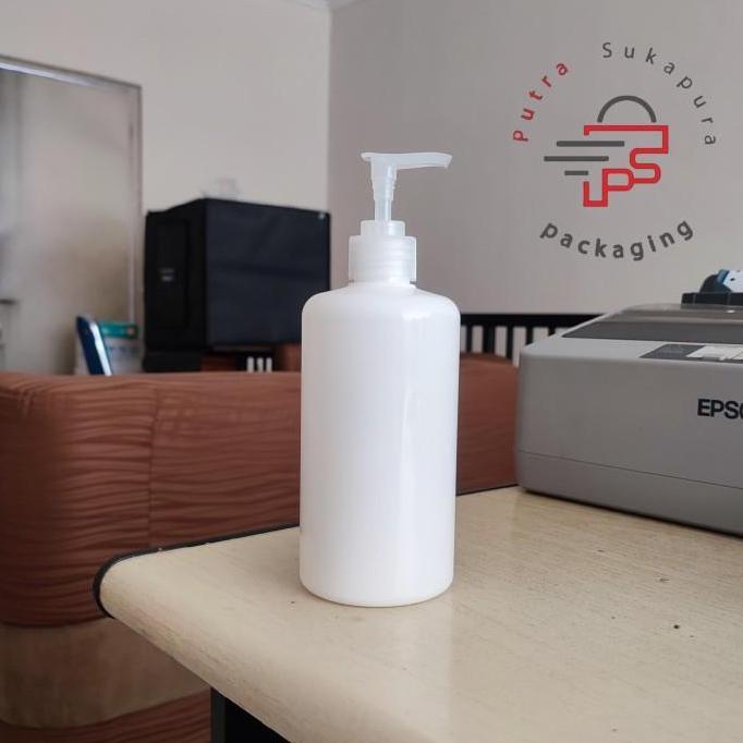 BOTOL PUMP 500 ML WHITE / BOTOL HAND SOAP 500ML