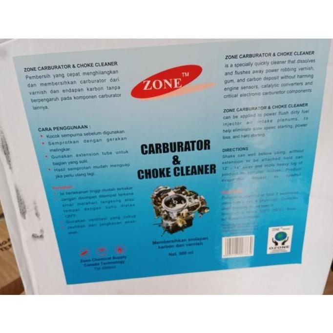 Olinol- Zone Carburator Cleaner Choke Cleaner Pembersih Karburator Mobil Motor
