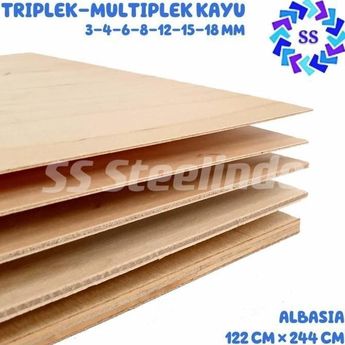 Build- Triplek / Multiplek 3Mm 4Mm 6Mm 8Mm 12Mm 15Mm 18Mm Dan Melamine