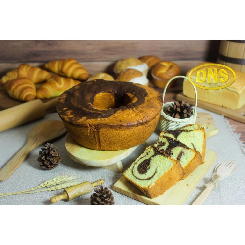 Bolu Marmer 20x20cm | Marmer Cake PUM | Bolu Marmer i & Lembut Termurah