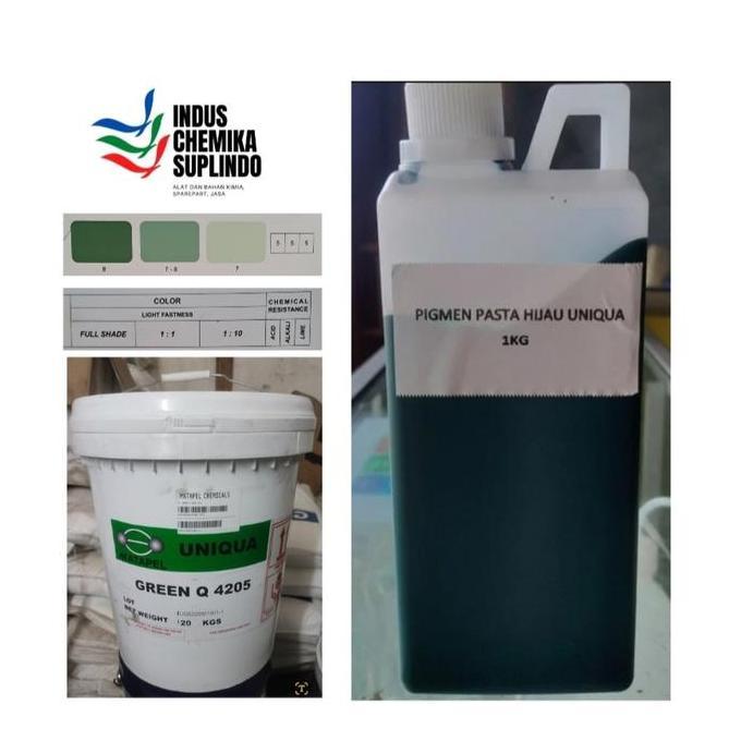 pigment pasta hijau uniqua Terlaris