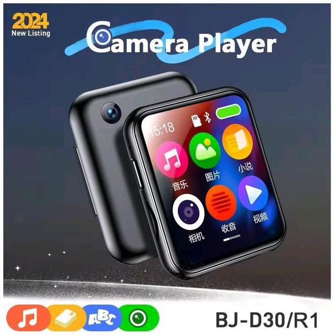 Benjie R1 Mp3 player Camera FM radio HIFI speaker video picture TF card time alarm bluetooth 5.4 Lag