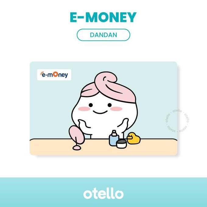 Giftx- Kartu E-Money Mandiri Pentol Quby | Emoney Etoll Karakter Lucu Kartun