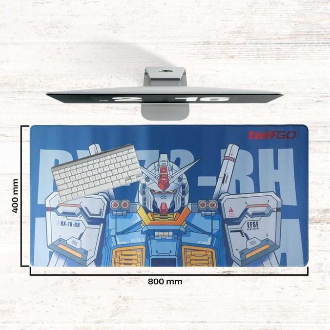 Funfake- Mouse Pad 80 X 40 Mousepad Panjang Mousepad Gaming Gundam Mouse Pad 80 Cm Mouse Pad Lebar M
