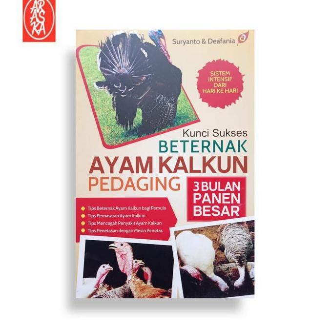Buku KUNCI SUKSES BETERNAK AYAM KALKUN PEDAGING (TERBAIK) (TERBARU) (TERMURAH)