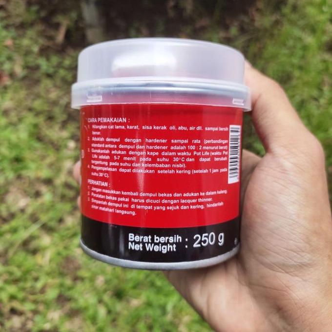 Colorbit- Dempul Sanpolac 250Gr / Sanpolak Kecil / Dempul Mobil Motor Kayu Besi