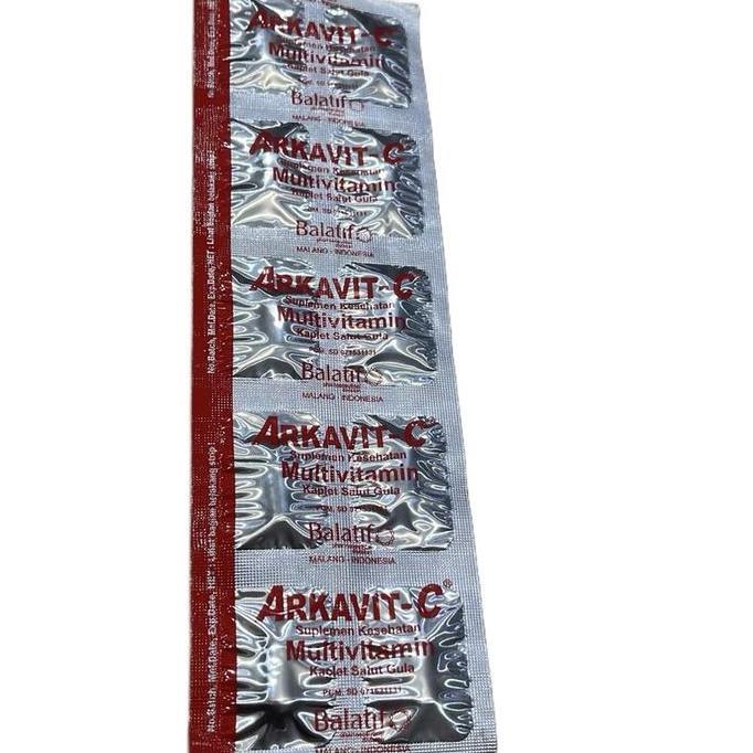 Tersedia Vitamins, Minerals & Wellness Supplements arkavit c Suplemen Kesehatan