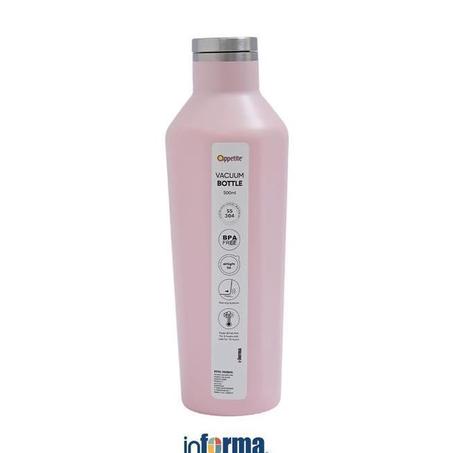 Informa Appetite Ml Darya Botol Vacuum Flask Pink Termos Air Tempat Minum Kantor Sekolah Perjalanan