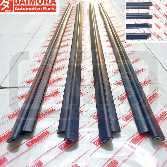 Ready stock] Karet Pelipit List Lis Kaca Weather strip Espass Pickup Pick Up Depan SET