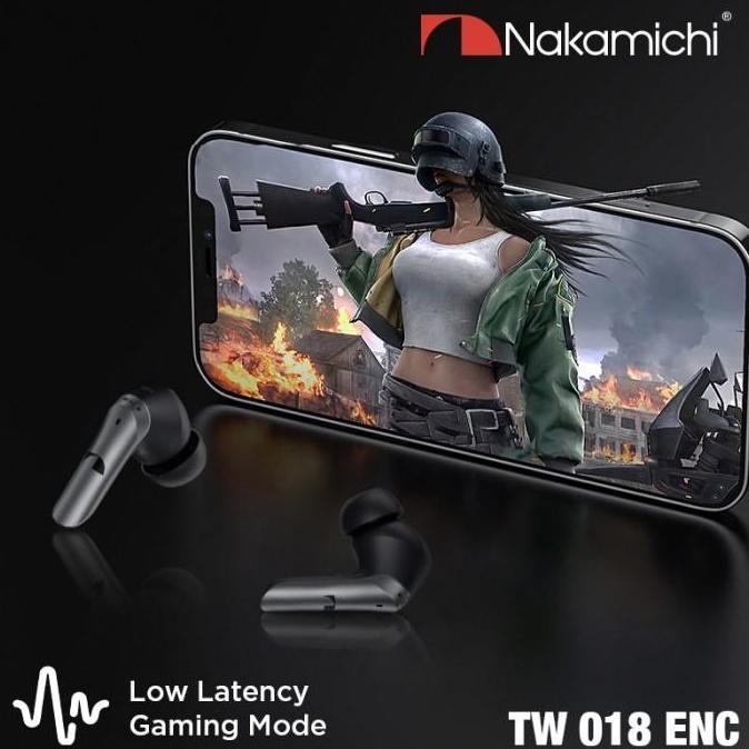 Nakamichi TW018 ENC True Wireless Earbuds Bluetooth Earphone TWS HD