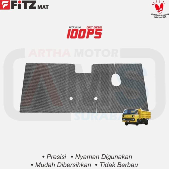 monggo] Karpet Busa Semi Karet Lantai Kabin Truk Truck Colt Diesel PS100 100PS