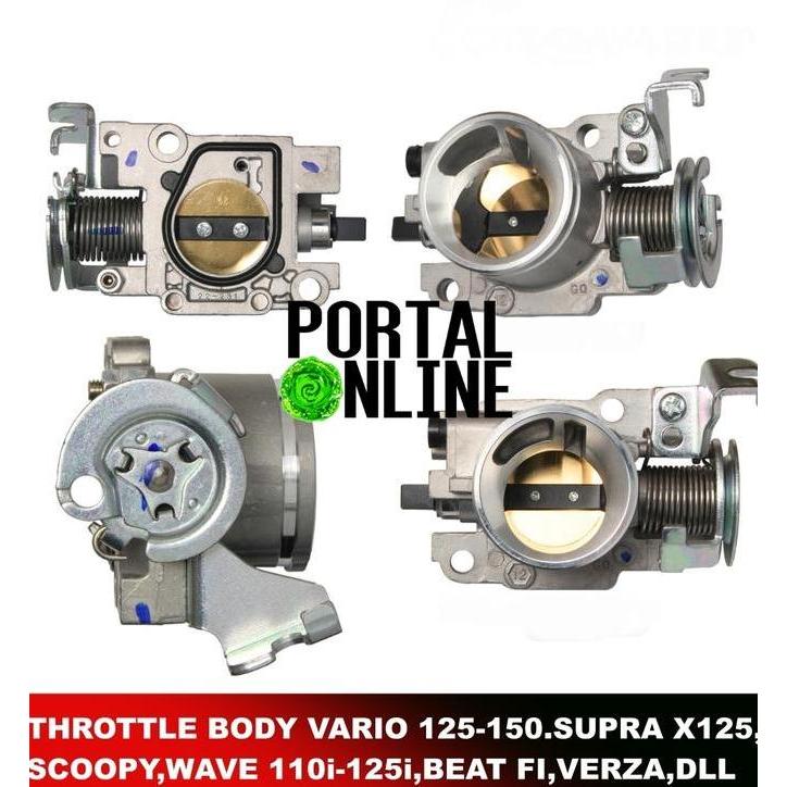 Throttle Body 26 24 28Mm 30 Mm 32 34 Mm Matic Body Wave Kualitas Thailand 110I 125I Honda Vario 125 