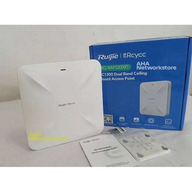 HARGA DISC - Ruijie RAP2200F AC1300 DualBand Ruijie Reyee RG RAP2200F