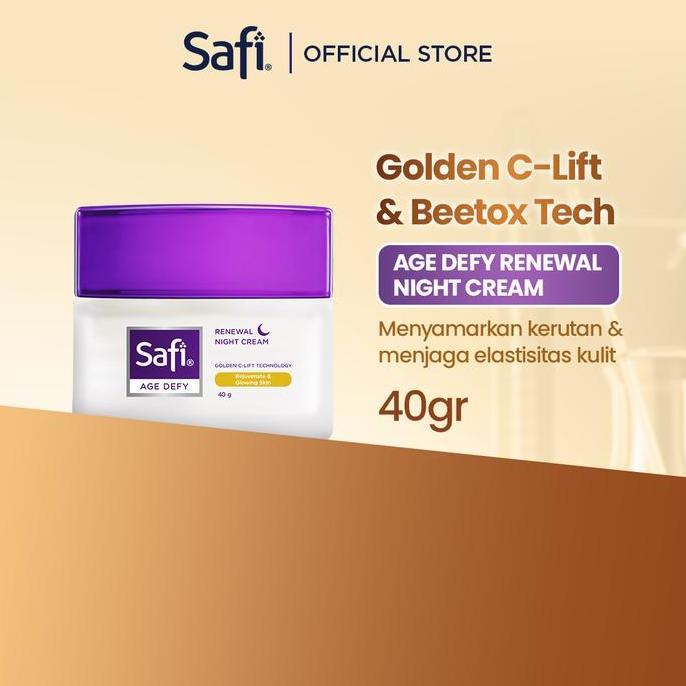Zexus- Safi - Age Defy - Renewal Night Cream - Cream Malam