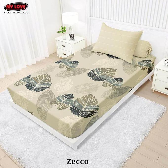 NEW sprei duo 2in1 sorong all new my love 120x200 atas bawah ranjang susun