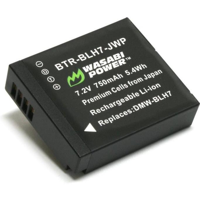 NEW Wasabi Power Battery for Panasonic DMW-BLH7 DMW-BLH7E DMW BLH7 BLH7E Lumix DC GX800 GX850 DMC GM