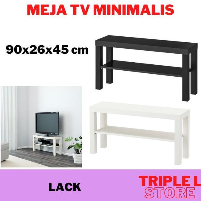 PROMO DISKON - IKEA Meja TV Rak TV Televisi Minimalis Kayu Serbaguna 90x26x45 cm LCK Asli Furniture 
