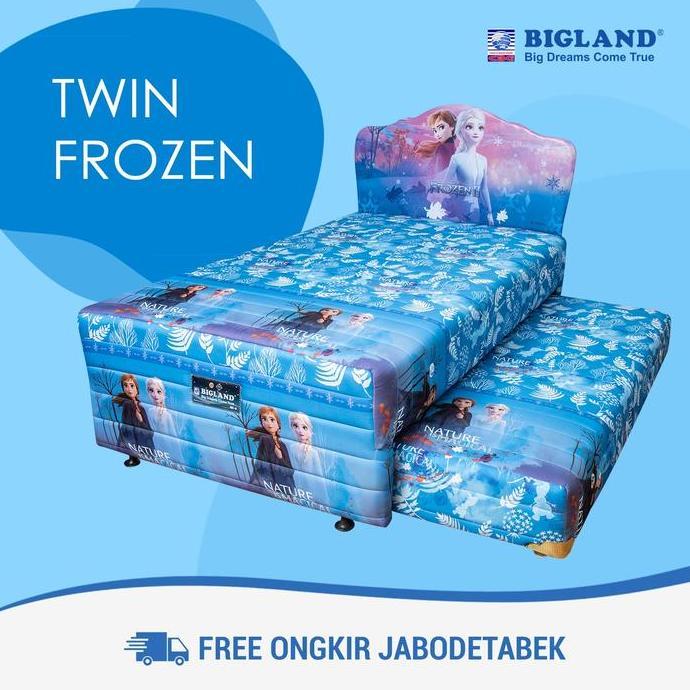 Bigland Springbed Twin Frozen (TERBAIK) (TERBARU) (TERMURAH)