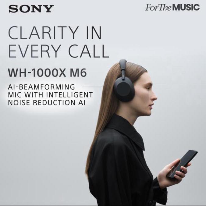 Sony WH-1000XM6 Wireless Bluetooth Headphone with Noise Cancelling WH1000XM6 Noise Cancellation Fold
