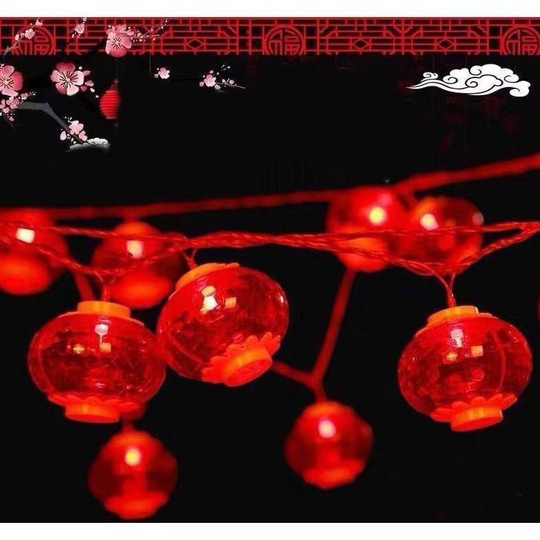 Lampu Led String Hiasan Lampu Imlek/Ornamen Imlek/Lampion Imlek/Lentera Imlek Bigpromo