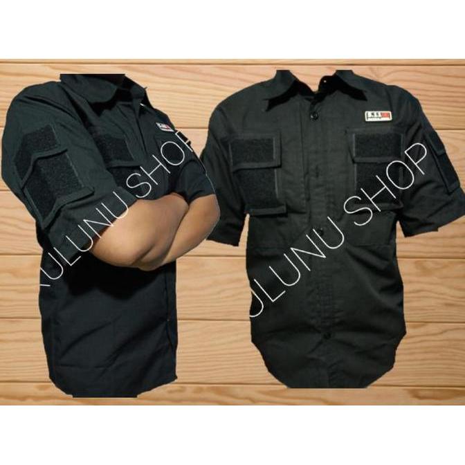 Kemeja Tactical Pria 511 Lengan pendek Bahan Ripstop Kain