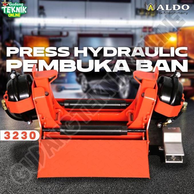 DHEALOKA Alat Pembuka Ban Hydraulic ALDO 3230 / Press Hydraulic Pembuka Ban ALDO Alat Buka Ban Hidro