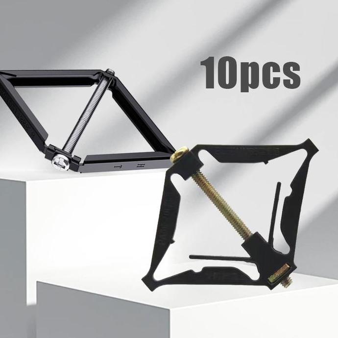 DHEALOKA 10PCS 86mm Per Dinding Tanpa Inbow Kotak Perbaikan Sekrup Steker Switch Soket Kotak 86 Soke