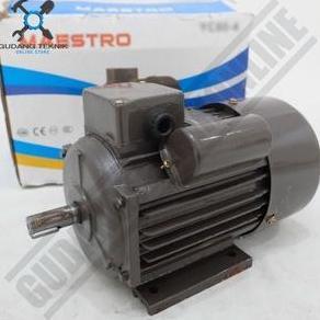 PANGRANGO Dinamo Motor Penggerak 1/2Hp 4P 1Ph YC80-4 1400Rpm / Elektro Motor Maestro 0.5 Hp YC 80-4