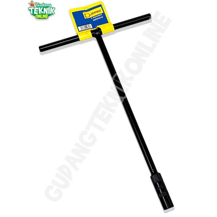 PAPANDAYAN Kunci T Sok Sock LIPPRO 8mm 10mm 12mm 14mm LIPPRO /  Kunci Shock Model T 8 10 12 14 mm LI