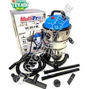 DHEALOKA Vacuum Cleaner 30L MULTIPRO VC 30-1RL / Vakum Vacum Penyedot Debu Basah Kering 30 Liter Wet