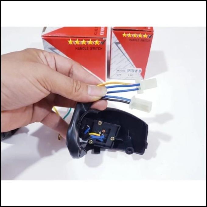 DE85 - SAKLAR ON OF SET/SAKLAR LAMPU KIRI KANAN MOTOR MIO SOUL KARBU/XEON dll