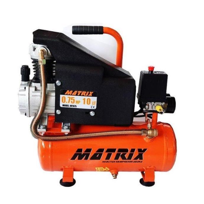 SABILULUNGAN (MTX-75 MATRIX) Kompresor Angin 10L 0.75 Hp MTX75 MATRIX / Air Compressor Portable Komp